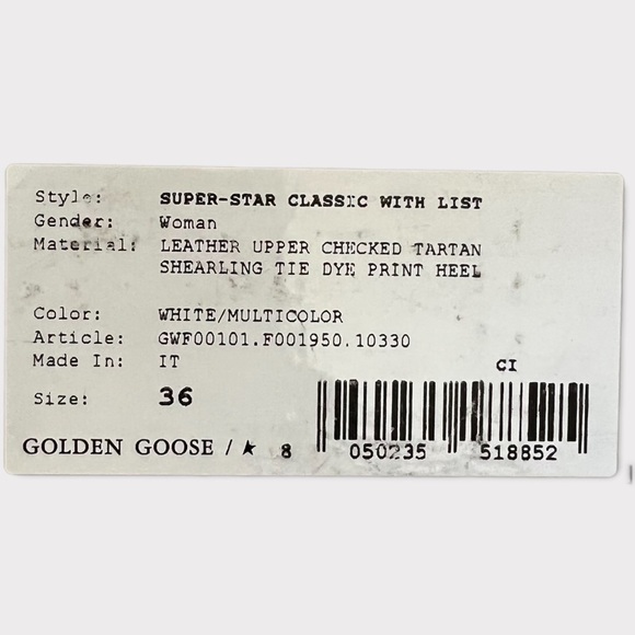 🤩HP‼️GOLDEN GOOSE GGDB Superstar Sneakers Leather Shearling shoes sherpa pink - Picture 10 of 11